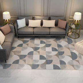 Modern Contemporary Simple Geometric Rugs for Living Room Dining Room Bedroom
