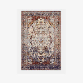 Nice Vintage Traditional Design Area Floor Rug with Non-Slip Backing Sizes Customizable