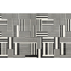 Striped Simple Modern Rugs Carpet Floormat