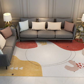 Modern Simple Geometric Rugs Carpet Floormat
