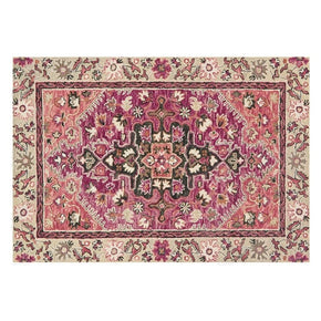 Floral Traditional Shaggy Area Carpet for the Living Room Hall