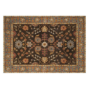 Retro Traditional Plush Patterned Rugs for the Bedroom Living Room Hall