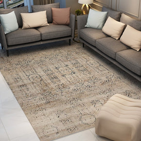 Simple Shaggy White Traditional Carpets for the Living Room and Bedroom