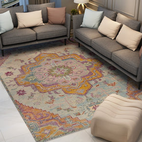 Patterned Floral Traditional Shaggy Rugs for the Living Room Bedroom Hall