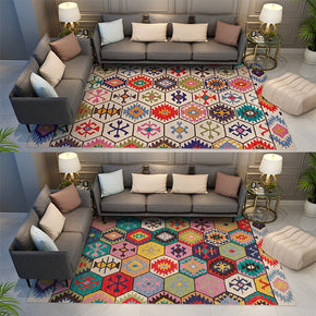 Colourful Beautiful Printed Floormat Plush Area Rugs Floormat for Living Room Hall Office