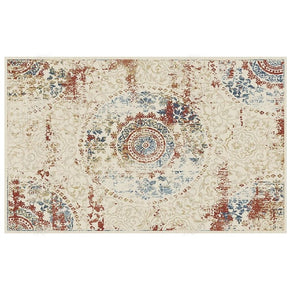 Floral Retro Shaggy Traditional Patterned Carpets for the Hall Bedroom