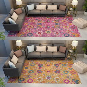 Pretty Floral Fine Traditional Plush Vintage Rugs for Living Room Dining Room Bedroom Hall