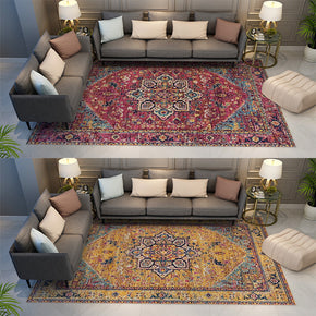 Gorgeous Fine Printed Traditional Shaggy Vintage Rugs for Living Room Dining Room Bedroom Hall