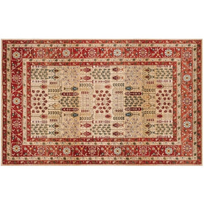 Patterned Traditional Plush Red Area Rugs Red Area for the Living Room Hall Bedroom