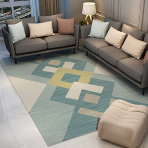 Green Modern Carpets for Living Room Hall Bedroom