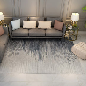 Grey White Gradient Modern Carpets for the Living Room Hall