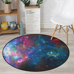 The Planet Modern colorful Round Rugs for the Living Room Office Bedroom Hall