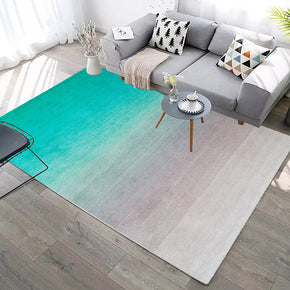 Gradient Green Grey Modern Contemporary Rugs for Living Room Dining Room Bedroom