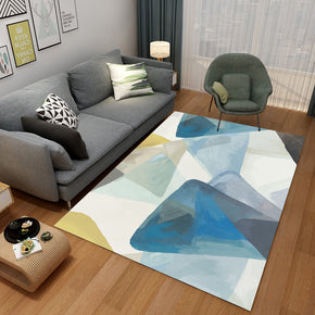 Modern Abstract Geometric Contemporary Rugs for Living Room Bedroom Dining Room