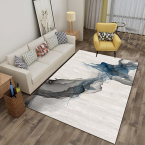 Abstract Watercolour Simple Modern Contemporary Rugs for Living Room Dining Room Bedroom