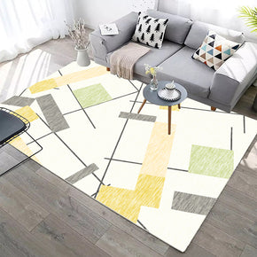 Irregular Pattern Modern Geometric Contemporary Rugs for Living Room Dining Room Bedroom