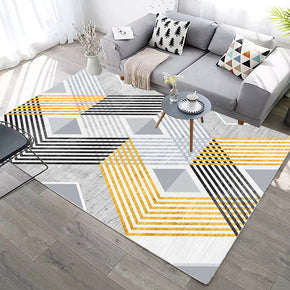 Striped Colourful Patterned Modern Geometric for Living Room Dining Room Bedroom