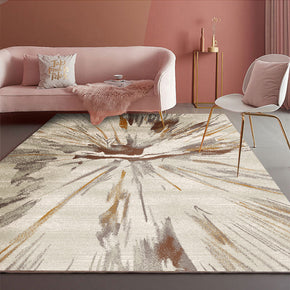 Splash Ink Gradient Modern Area Rugs Abstract Patterned Polyester Carpets for Bedroom Office Living Room Dining Room Hall