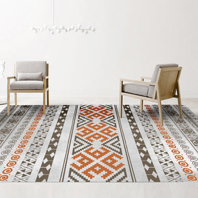 Modern Area Rugs Striped Geometric Moroccan Polyester Carpets Patterned for Office  Bedroom Living Room Hall Dining Room