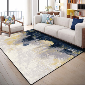 Abstract Area Rugs Gradient Modern Polyester Carpets for Dining Office Room Living Room Bedroom Hall