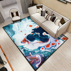 Painting Modern Area Rugs Patterned Polyester Carpets for Dining Room Office  Living Room Bedroom Hall
