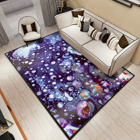 Artistic Painting Patterned Modern Area Rugs Polyester Carpets for Dining Room Office  Living Room Bedroom Hall