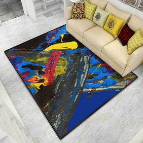 Abstract Modern Texture 3D Patterned Polyester Carpets ArtisticArea Rugs for Living Room Bedroom Dining Room Office  Hall
