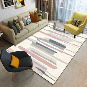 Simple Colourful Striped Pattern Modern Contemporary Geometric Simple Rugs for Living Room Dining Room Bedroom