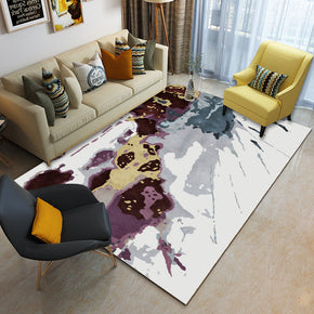 Abstract Splash Ink Pattern Modern Contemporary Simple Rugs for Living Room Dining Room Bedroom