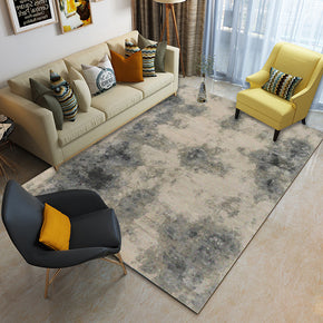 Abstract Grey Pattern Modern Contemporary Simple Rugs for Living Room Dining Room Bedroom