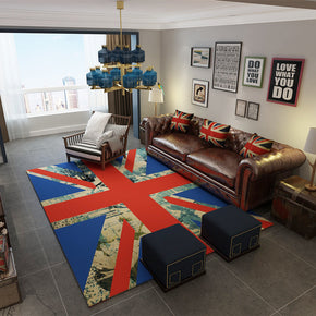 British Flag Retro Rug For Living Room Dining Room Bedroom Hall Carpet 13