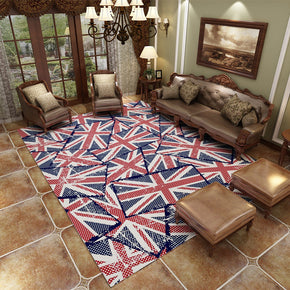 British Flag Retro Rug For Living Room Dining Room Bedroom Hall Carpet 17
