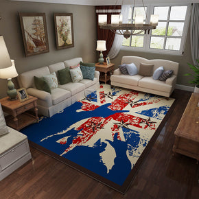 British Flag Retro Rug For Living Room Dining Room Bedroom Hall Carpet 18