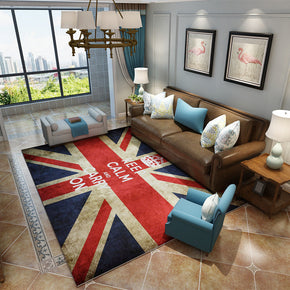 British Flag Retro Rug For Living Room Dining Room Bedroom Hall Carpet 23