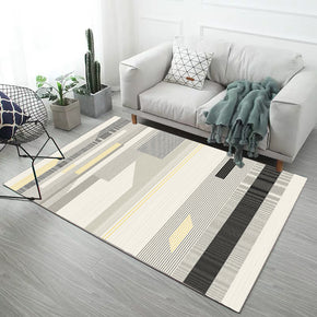 Multi-geometric Pattern Modern Simple Contemporary Geometric Rugs for Living Room Dining Room Bedroom