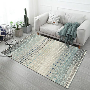Colour Gradient Geometric Pattern Modern Simple Contemporary Geometric Rugs For Living Room Dining Room Bedroom