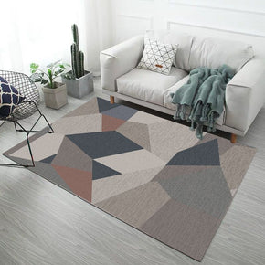 Multicolour Irregular Graphics Pattern Modern Simple Contemporary Geometric Rugs For Living Room Dining Room Bedroom
