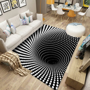 Abstract Interesting Modern Pattern Rugs Polyester Carpets for Office Bedroom Hall Living Room Dining Room