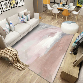 Pink Abstract Gradient Modern Pattern Rugs Polyester Carpets for Office Bedroom Hall Living Room Dining Room