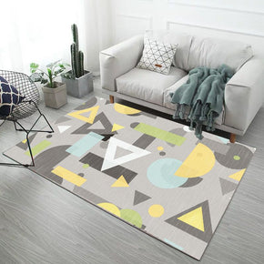 Multi-colour Multi-graphics Pattern Modern Simple Contemporary Geometric Rugs For Living Room Dining Room Bedroom