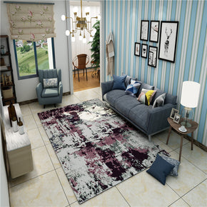 Modern Abstract Gradient Simple Patterned Rugs Polyester Carpets for Bedroom Hall Living Room Dining Room