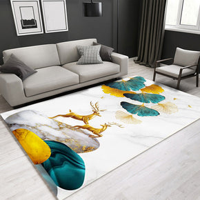 Beautiful Fawn Landscape Pattern Modern Area Rug For Living Room Hall Office Bedroom