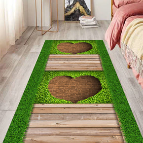 Floor Lawn Pattern Modern Area Rug For Living Room Hall Office Bedroom