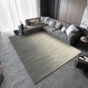 Gradient Grey White Simple Modern Plain Rug Bedroom Living Room Sofa Rugs Floor Mat
