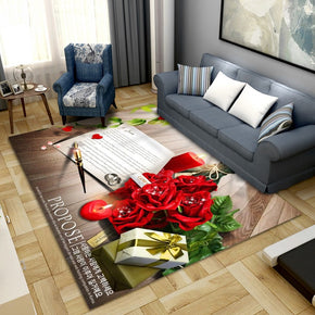 Small Fresh Abstract Simple Modern Rug Bedroom Living Room Sofa Rugs Floor Mat 04