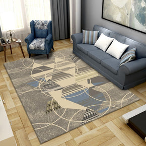 Small Fresh Abstract Simple Modern Rug Bedroom Living Room Sofa Rugs Floor Mat 08