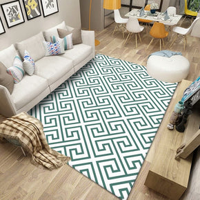 Geometric Patterns Modern Simple Rug Bedroom Living Room Sofa Rugs Floor Mat 11