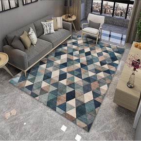 Modern Geometric Simple Patterns Rug For Bedroom Living Room Sofa Rugs Floor Mat 12