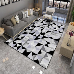 Modern Geometric Simple Patterns Rug For Bedroom Living Room Sofa Rugs Floor Mat 13