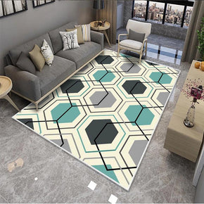 Modern Geometric Simple Patterns Rug For Bedroom Living Room Sofa Rugs Floor Mat 21
